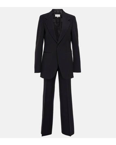 Maison Margiela Wool-blend Suit - Black