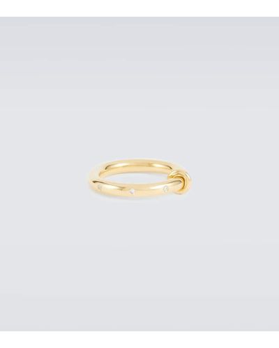 Spinelli Kilcollin Ring Ovio aus 18kt Gelbgold mit Diamanten - Mettallic