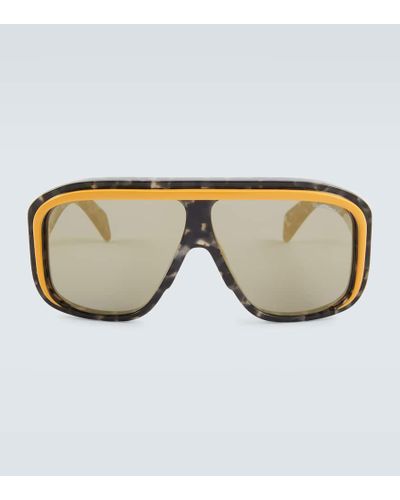 Moncler Shield Sunglasses - Brown