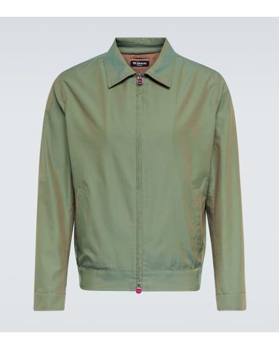 Kiton Cotton Blouson Jacket - Green