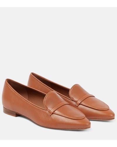 Malone Souliers Bruni Leather Loafers - Brown