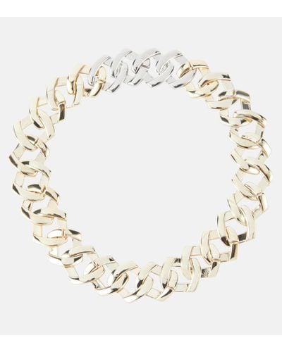 Max Mara Oliver Chain Necklace - Metallic