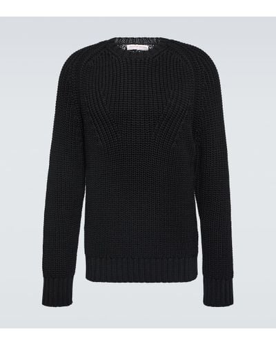 Orlebar Brown Lips Cotton-blend Sweater - Black