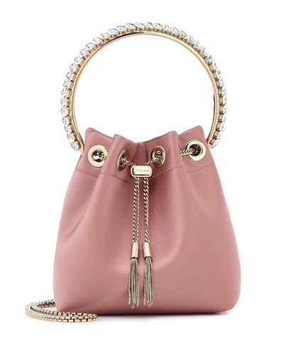 Jimmy Choo Bon Bon Bracelet Bag - Pink