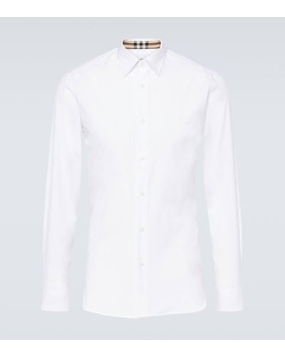 Burberry Man White Shirt 8071465 - Blanc