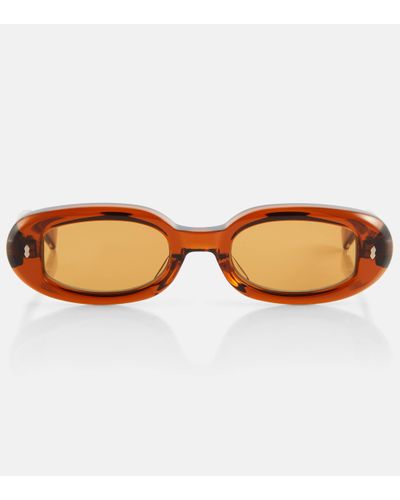 Jacques Marie Mage Lunettes de soleil Besset - Marron