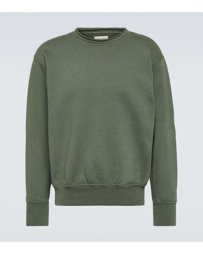 Les Tien Sweatshirt aus Baumwoll-Jersey - Grün