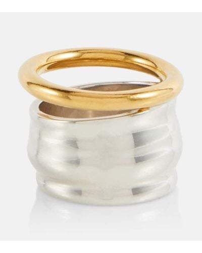 Loewe Ring Nappa Knot aus Sterlingsilber - Mettallic