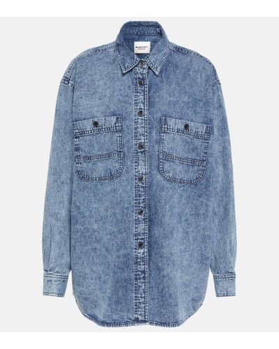 Isabel Marant Jeanshemd Verane - Blau