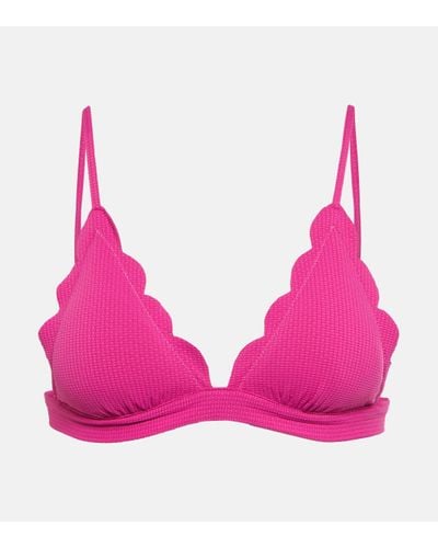 Marysia Swim Santa Clara Bikini Top - Pink