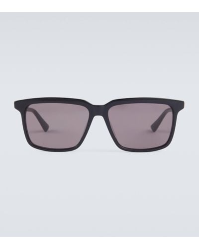 Bottega Veneta Rectangular Sunglasses - Brown