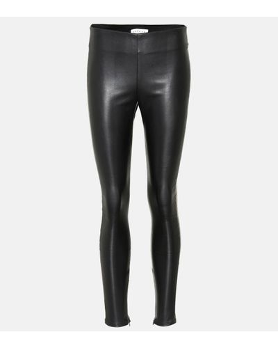 Velvet Berdine Faux Leather leggings - Black