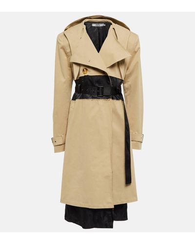 DIDU Deconstructed Trench Coat - Natural