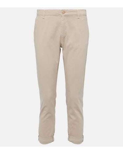 AG Jeans Pantalones tapered Caden de sarga - Neutro