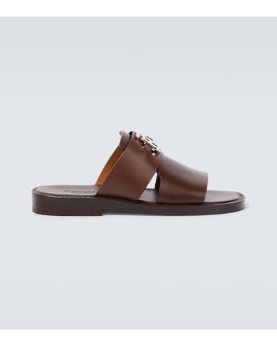 Burberry flip 2025 flops mens