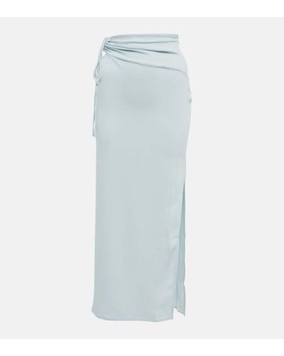 Christopher Esber Cutout Maxi Skirt - Blue