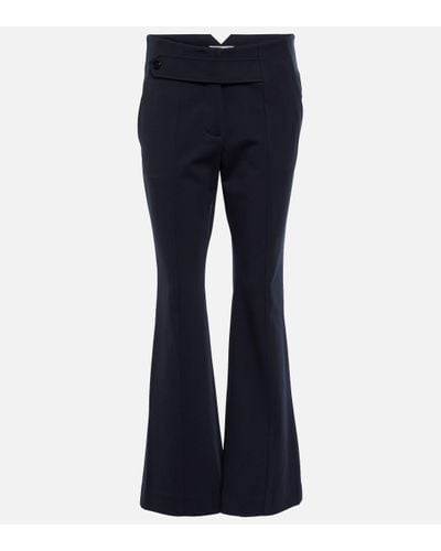 Dorothee Schumacher Emotional Essence High-rise Trousers - Blue
