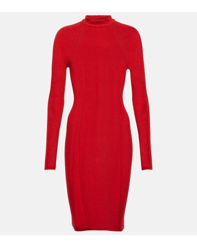 Wolford X Simkhai Logo Jersey Minidress - Red