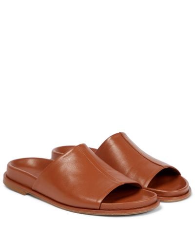Brown Aeyde Flats and flat shoes for Women | Lyst