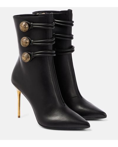 Balmain Shoes > boots > heeled boots - Noir