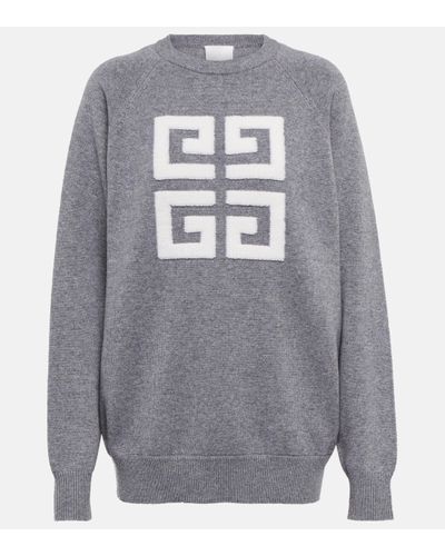 Givenchy Pull 4G en cachemire - Gris