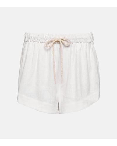 Sir. The Label Atacama Linen-blend Shorts - White