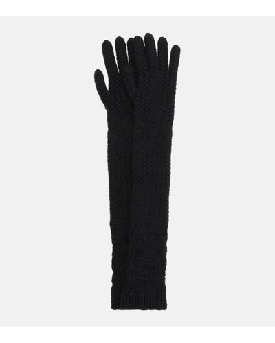 Loro Piana Cashmere Gloves - Black