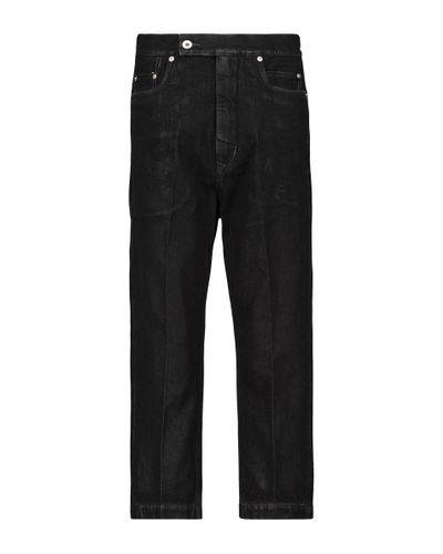 Rick Owens DRKSHDW - Jeans cropped Bolans - Nero
