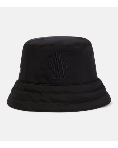 3 MONCLER GRENOBLE Day-namic Bucket Hat - Black