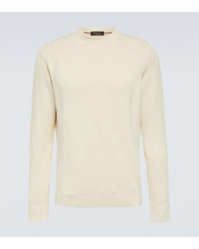 Loro Piana Yatta Silk Sweater - Natural