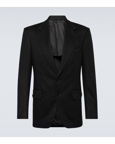 Tom Ford Cashmere Blazer - Black