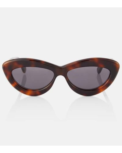 Loewe Cat-Eye-Sonnenbrille - Braun