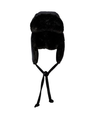 Maison Michel Bibiana Velvet Hat - Black