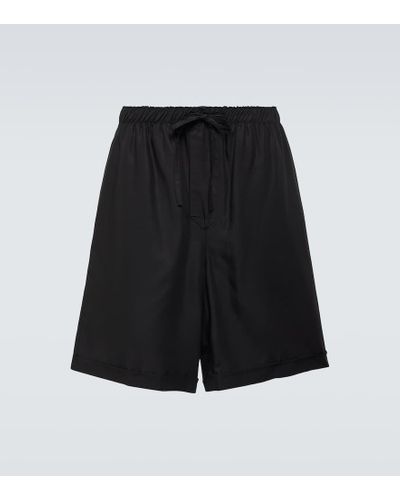 CDLP Pyjama-Shorts - Schwarz