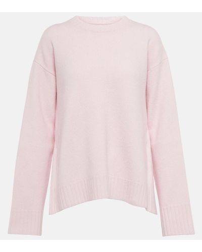 Jil Sander Ribbed–knit Wool Sweater - Pink