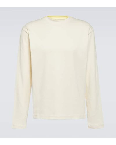 Bottega Veneta Camiseta en jersey de algodon - Blanco