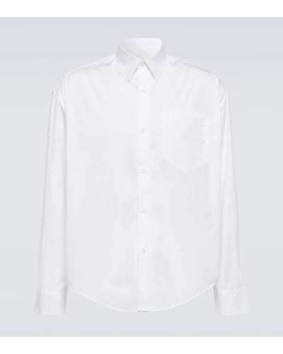 Ami Paris Cotton Poplin Shirt - White