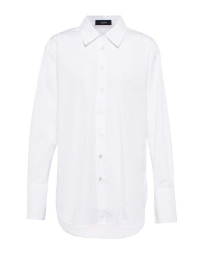 JOSEPH Joe Cotton Poplin Shirt - White
