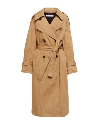 Acne Studios Double-breasted Trench Coat - Natural