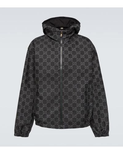 Gucci GG Reversible Ripstop Jacket - Black