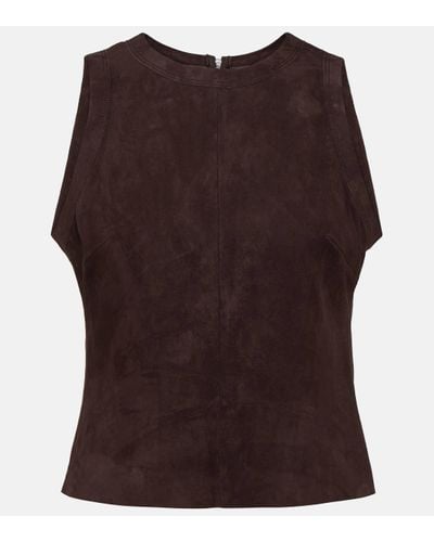 Stouls Pam Suede Tank Top - Brown