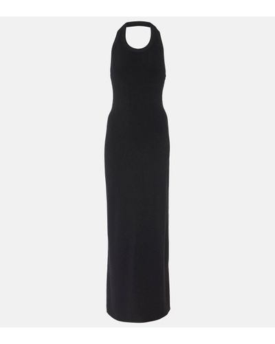 Proenza Schouler Meryl Crepe Maxi Dress - Black