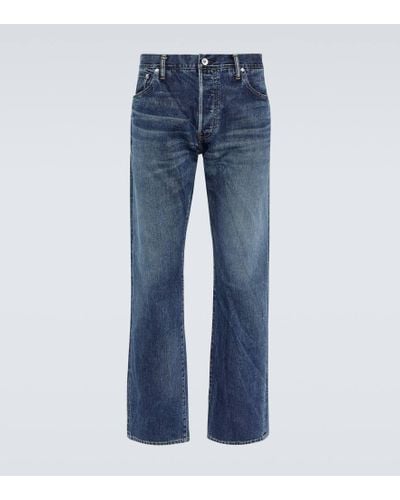 Visvim Jeans regular Social Sculpture 11 - Blu