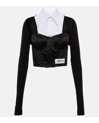 Dolce & Gabbana Re-edition 1992/93 Shirt, Blouse - Black