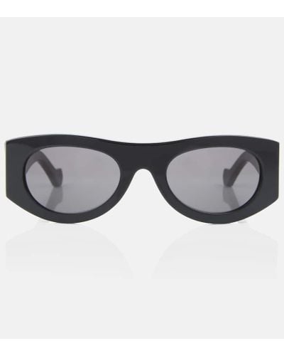 Loewe Nature Oval Sunglasses - Gray