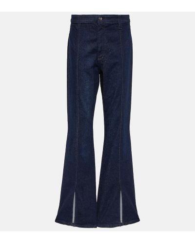 AG Jeans X EmRata - Jeans bootcut Anisten - Blu