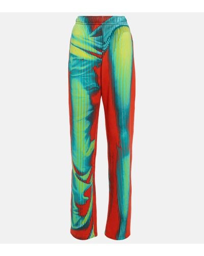Y. Project X Jean Paul Gaultier – Pantalon de survetement imprime en coton - Multicolore