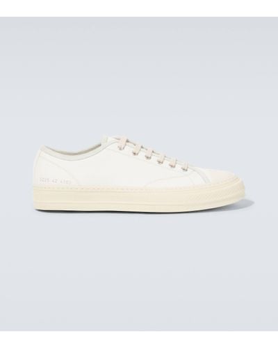 Common Projects Tournament Canvas Trainers - White