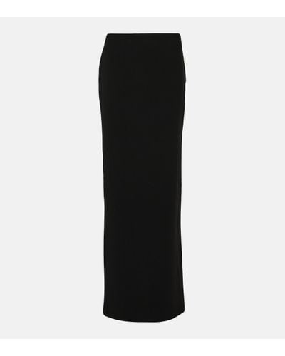 Monot Mid-rise Maxi Skirt - Black