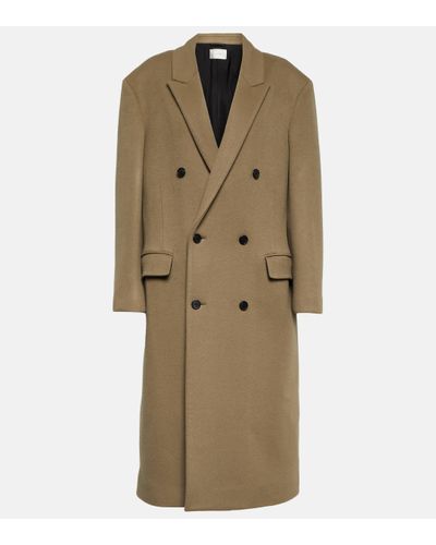 The Row Anderson Cashmere Coat - Natural